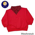 بلوز تک یقه دار پسرانه